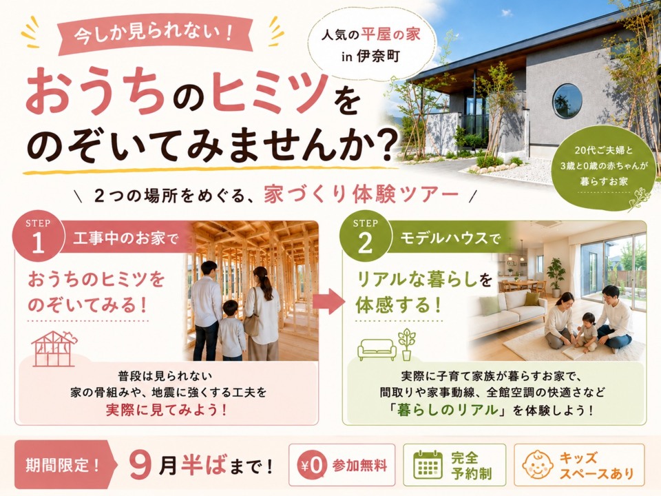 おうちのヒミツ、のぞいてみませんか？