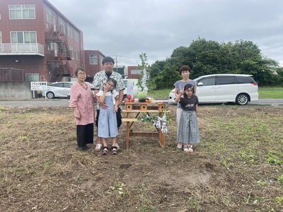 地鎮祭集合写真