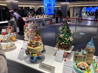 世界のクリスマスケーキ展 in サカエチカ