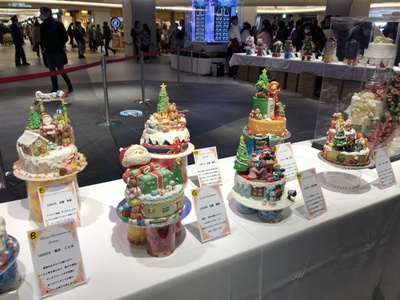 世界のクリスマスケーキ展 in サカエチカ2
