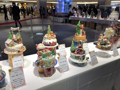 世界のクリスマスケーキ展 in サカエチカ2