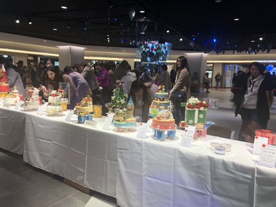 世界のクリスマスケーキ展 in サカエチカ5