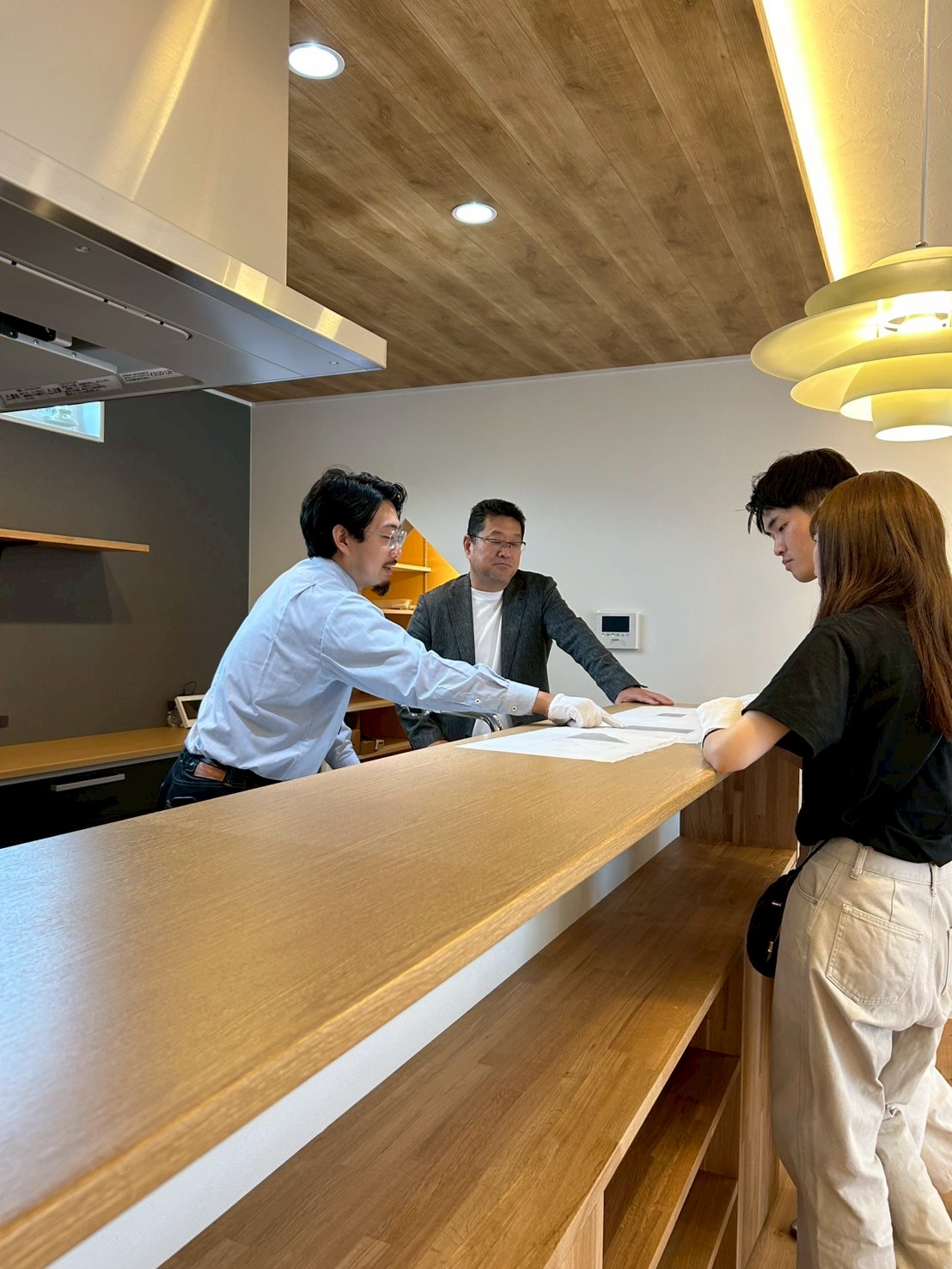 豊橋市K様邸完成見学会の様子