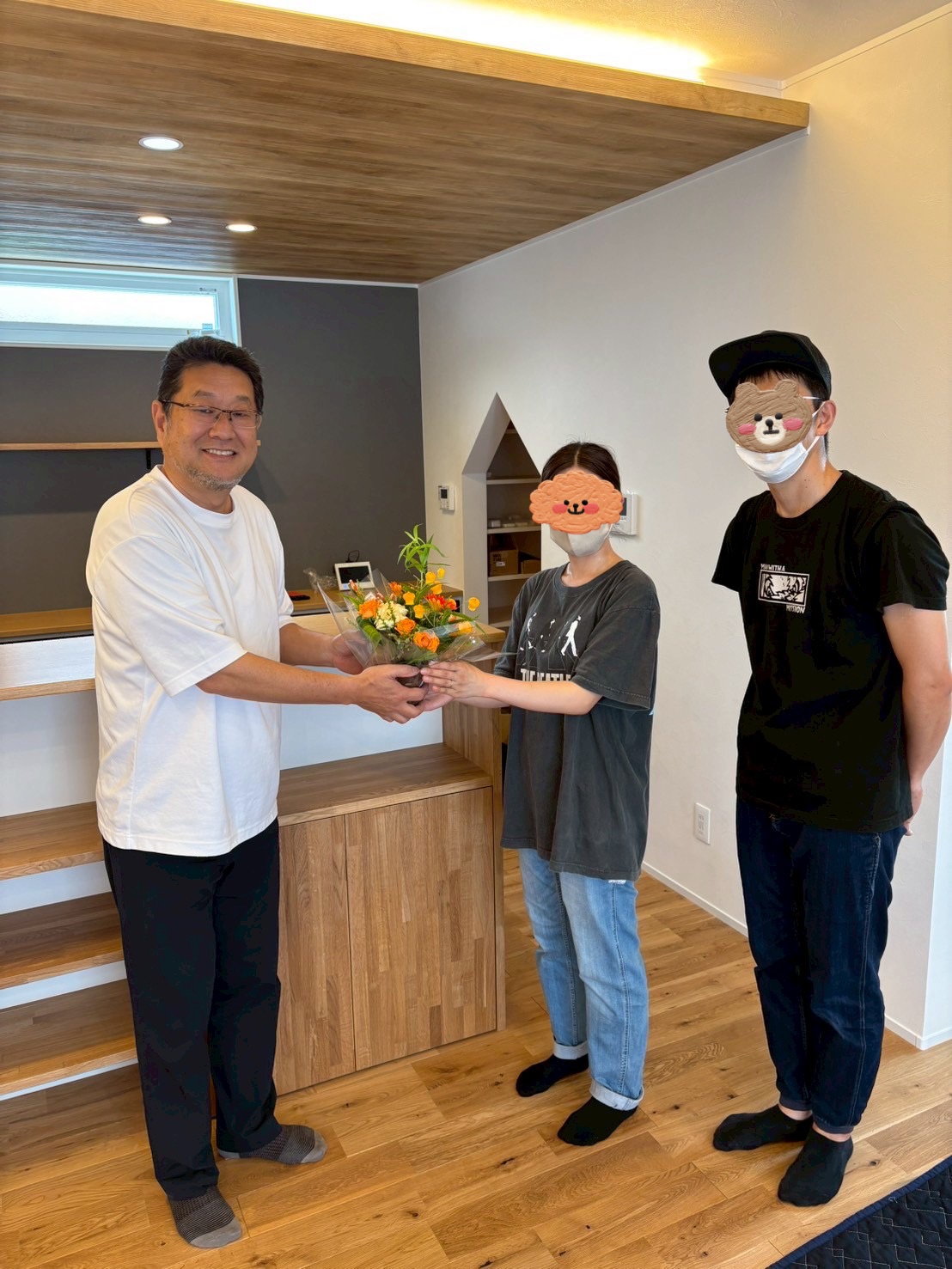 K様ご夫妻と社長