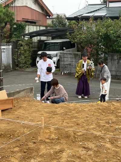 地鎮祭③