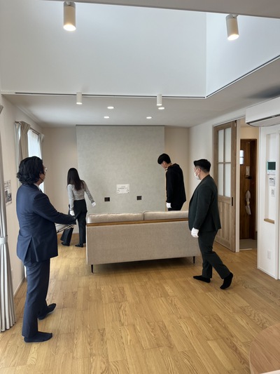 完成見学会ありがとうございました♪