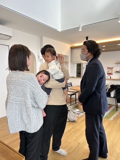 完成見学会ありがとうございました♪