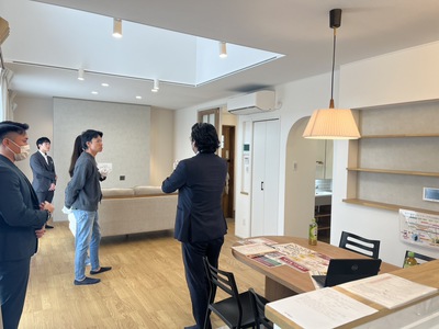 完成見学会ありがとうございました♪