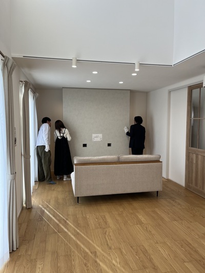 完成見学会ありがとうございました♪