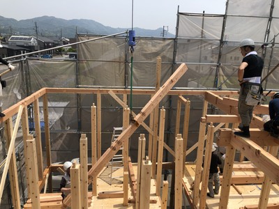 建て方工事5
