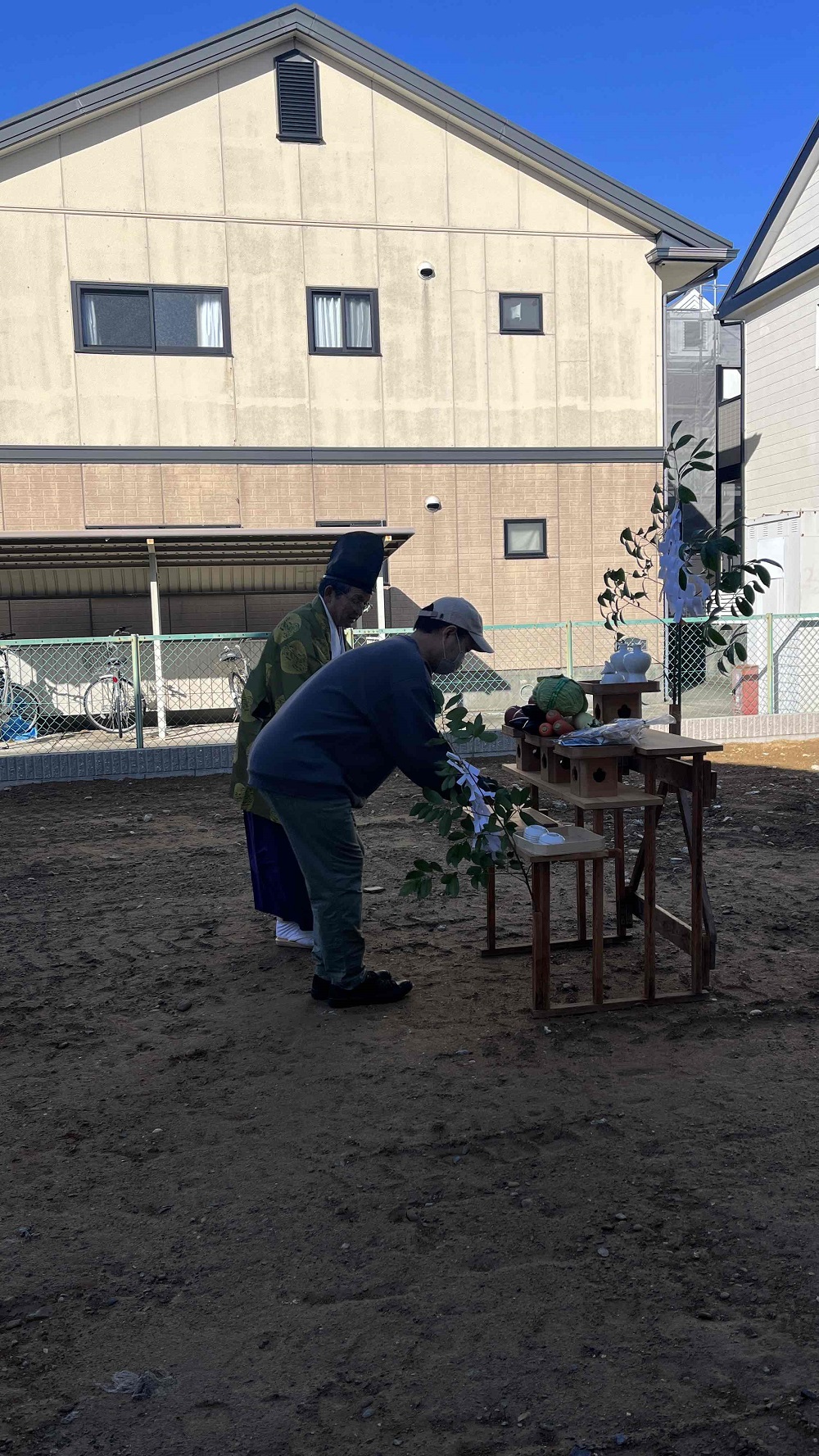 T様邸地鎮祭２