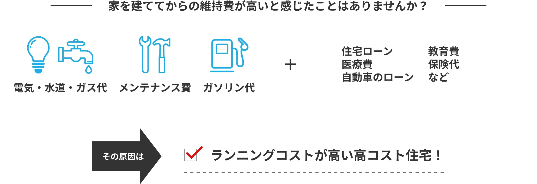 家を建ててからの維持費が高いと感じたことはありませんか?